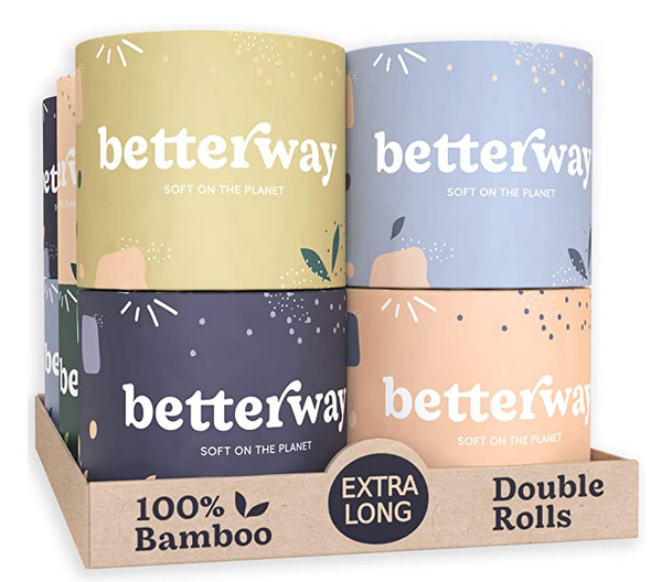 Bamboo toilet paper rolls